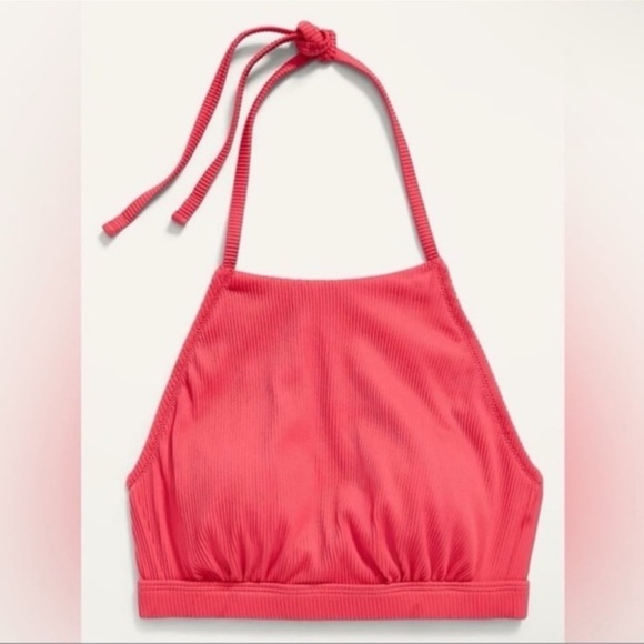 Old Navy Other - Old Navy Rib-Knit Halter Bikini Swim Top size 2X NWT